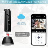Mini Infrared Camera With Remote For Home Security - Low Angle