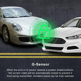 Hd Dual Camera Car Dash Cam with Infrared Night Vision