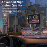 Hd Dual Camera Car Dash Cam with Infrared Night Vision - Extra Image