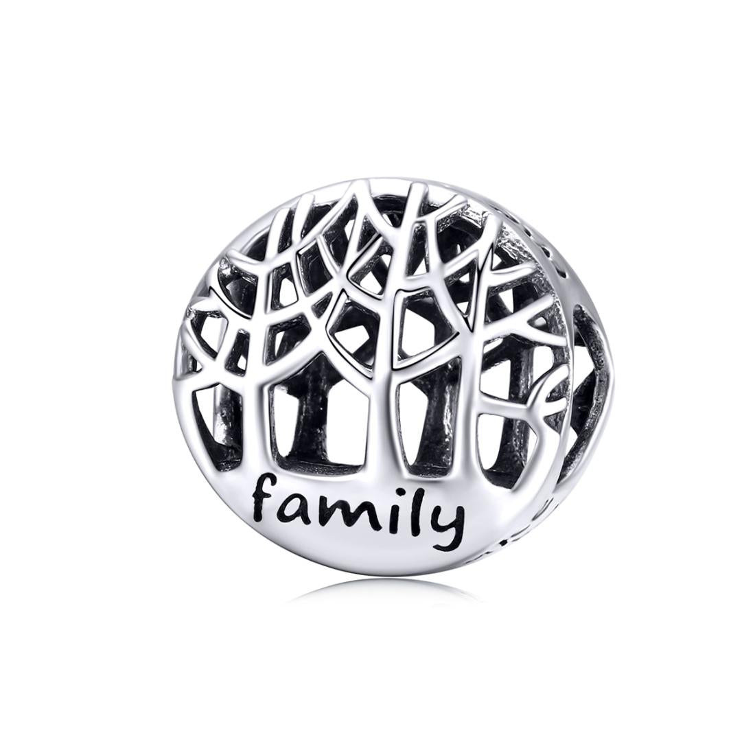 925 Sterling Silver Handmade Family Beaded Bracelet