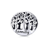 925 Sterling Silver Handmade Family Beaded Bracelet