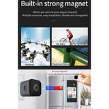 Waterproof Mini Smart Camera With Night Vision - 1080P - Rear View