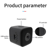 Waterproof Mini Smart Camera With Night Vision - 1080P - Low Angle