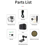 Waterproof Mini Smart Camera With Night Vision - 1080P - Extra Image