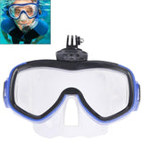 Gopro-Compatible Diving Mask For Water Sports - Front View