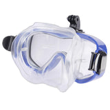 Gopro-Compatible Diving Mask For Water Sports - 45-Degree Angle