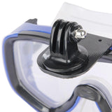 Gopro-Compatible Diving Mask For Water Sports - Rear View