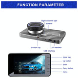 Full Hd 1080p Car Dvr with 170 Degree Wide Angle - 4 Inch Screen - Extra Image