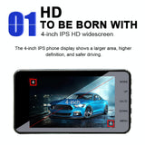 Full Hd 1080p Car Dvr with 170 Degree Wide Angle - 4 Inch Screen - Extra Image