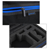 Waterproof Travel Case for Gopro Dji Action & Other Sport Cameras - Small - Low Angle