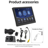 Universal Hd Mp5 Player With Reversing Monitor