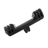 Universal Double Bracket Mount for Gopro Hero11 - Screw Adapter - 45-Degree Angle