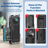 Amagisn Metal Protective Housing for Insta360 X4 - Quick Release
