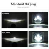 7 Inch H4 / H13 Dc 9V - 30V 4000Lm 6000K 40W 7 Inch Car Round Shape Led Headlight Lamps For Jeep Wrangler - Extra Image