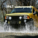 7 Inch H4 / H13 Dc 9V - 30V 4000Lm 6000K 40W 7 Inch Car Round Shape Led Headlight Lamps For Jeep Wrangler
