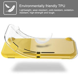 Protective Tpu Case for Nintendo Switch Lite - Clear - Side View