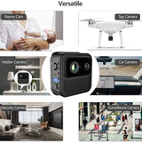 Portable Wifi Camera With Remote Monitoring And Night Vision - 45-Degree Angle