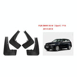 For Bmw X5 M Sports F15 2014-2018 4Pcs / Set Car Auto Soft Plastic Splash Flaps Fender Guard