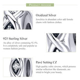 925 Sterling Silver Zircon Beaded Diy Bracelet Beads - 45-Degree Angle