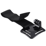 Universal Adjustable Action Camera Mount - Strap Length 28.5cm - Rear View