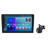 9 Inch Car Android Navigation Screen With Carplay - 2 + 64G Standard + Ahd Camera - Front View