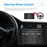 9 Inch Car Android Navigation Screen With Carplay - 2 + 64G Standard + Ahd Camera - 45-Degree Angle
