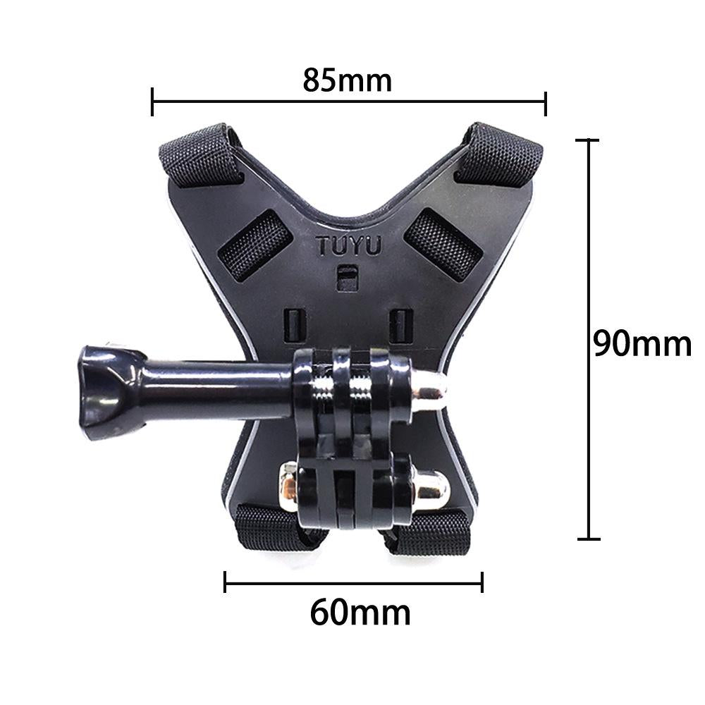 Motorcycle Helmet Mount for Action Camera and Phone