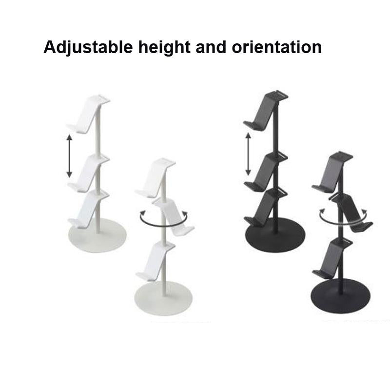 Desktop Gamepad and Headphone Storage Rack - 4 Floors