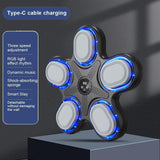 Bluetooth Music Boxing Machine With Adult Gloves - Reaction Training - With Mma Gloves - 45-Degree Angle