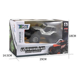 Medium Alloy Off-road Rc Car for Kids - Silver - 45-Degree Angle