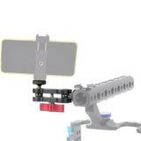 Yj Magic Arm Bracket Mount With 1 / 4 Inch Ball Head - Red - Close-Up Angle