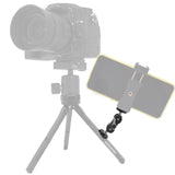 Yj Magic Arm Bracket Mount With 1 / 4 Inch Ball Head - Red - Low Angle