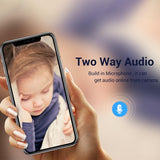 2Mp Wifi Camera With Motion Detection Tracking Sound Alarm Cloud Storage Two-Way Audio Night Vision - Extra Image