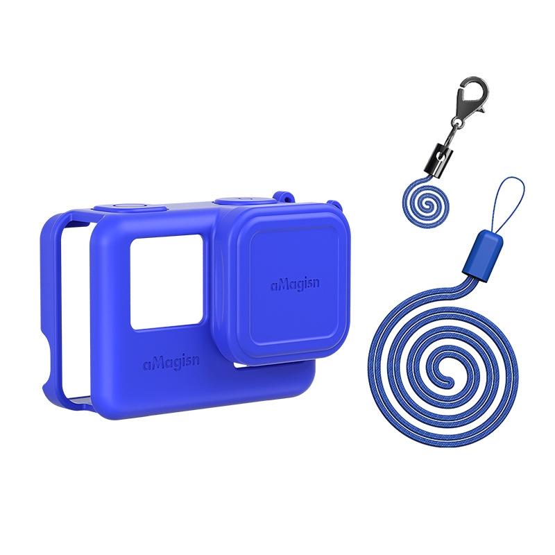 Silicone Case for Insta360 Ace Camera - Protect your Gear - For Insta360 Ace (Blue)