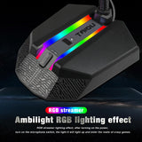 Flexible Usb Microphone With Rgb Lighting For Voice Chat And Video Conferencing - Rear View