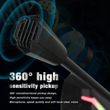 Flexible Usb Microphone With Rgb Lighting For Voice Chat And Video Conferencing - Close-Up Angle