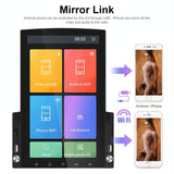 9.7 Inch Vertical Screen Android Car Mp5 Player With Hd 2.5D Glass Navigation And 12-Light Camera - Extra Image