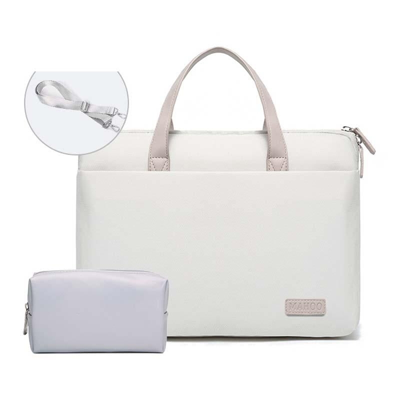 Ultra-thin 15.6-16.1 Macbook Laptop Messenger Bag - Gray Power Bag