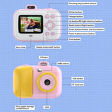 Smart Kids Thermal Camera With Printing Paper - 2.4 - Blue Focus - 503Af Blue Focus - Rear View