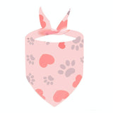Cute Pet Triangle Towel Bib Cartoon Cats And Dogs Drool Towel Scarf - 04 - Extra Image