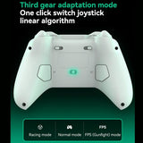 Wireless Bluetooth Game Controller For Switch Ios Android Pc Ps3 Ps4 - Black - White+Bracket - Extra Image