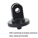 Sports Camera Accessories - Aluminum Alloy for Gopro Hero11 - 45-Degree Angle