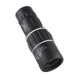 High Definition Monocular Telescope For Outdoor Bird Viewing - 16X52 Green Film - 16X52 With Clip+Tripod - Side View