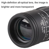 High Definition Monocular Telescope For Outdoor Bird Viewing - 16X52 Green Film - 16X52 With Clip+Tripod - Close-Up Angle