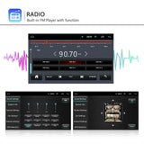7 Inch Android Car Navigation Player For Volkswagen - 2 + 32G Wireless Carplay 12 Lights Camera - Low Angle