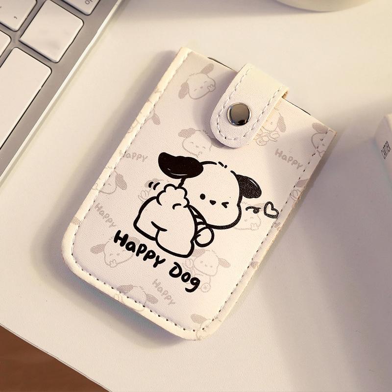 Large Capacity Pull Out Card Holder Pink - Colored