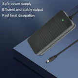 Smart 42v 2a T-head Charger for 36v Lithium Scooter Battery - Side View