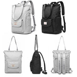 Waterproof Usb Laptop Backpack - Large Size - Side View