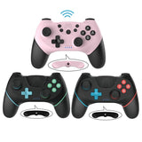 Wireless Gamepad for Switch Pro - Red - Rear View