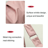 Swim Bag with Shoe Compartment - Beige Dry / Wet Separation - Pink